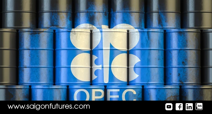 OPEC+ giữ nguyên mục tiêu cắt giảm 2 triệu thùng dầu thô mỗi ngày OPEC+ giữ nguyên mục tiêu cắt giảm 2 triệu thùng dầu thô mỗi ngày