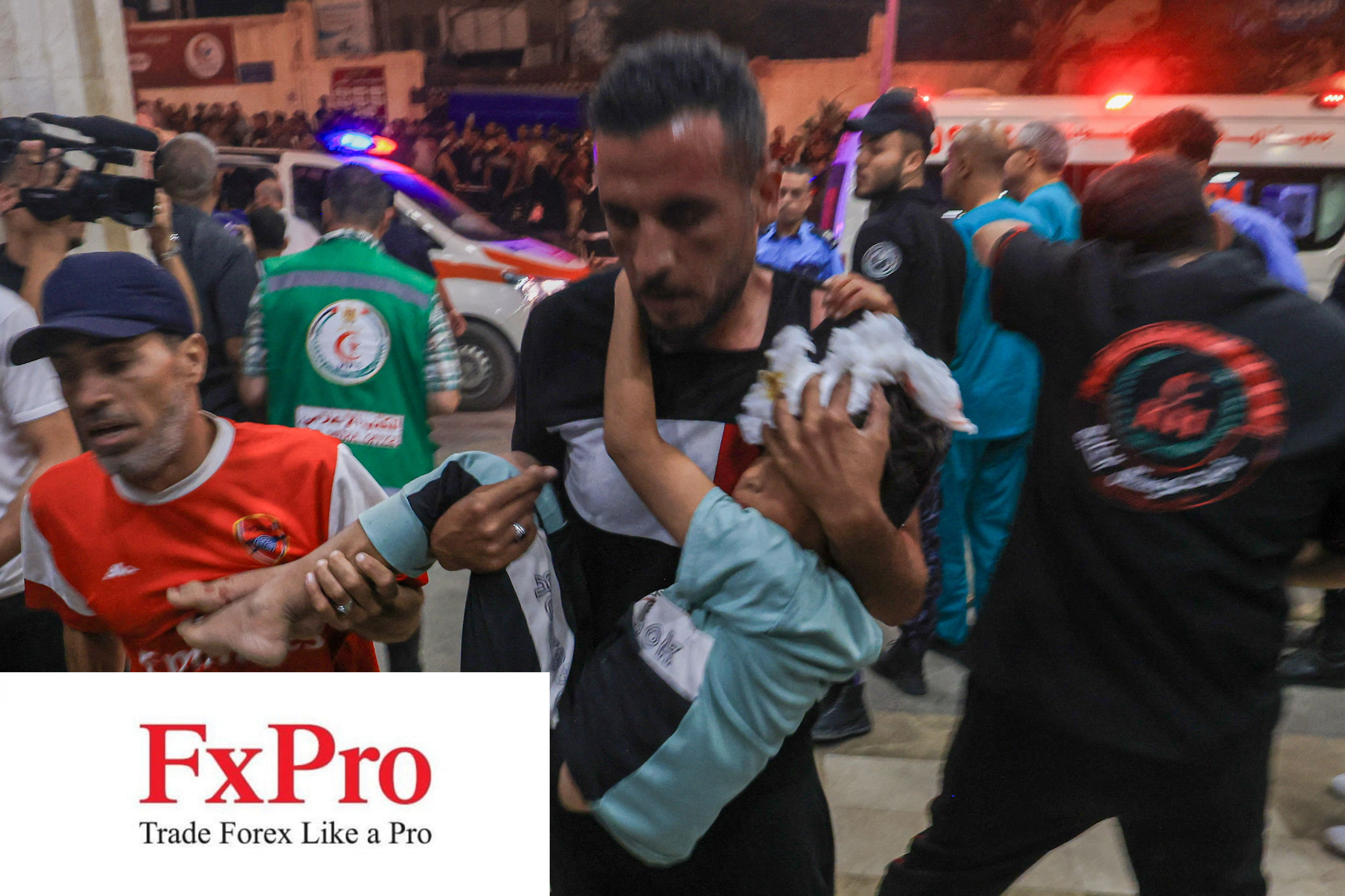 Giá dầu tăng mạnh sau vụ nổ ở bệnh viện Gaza
