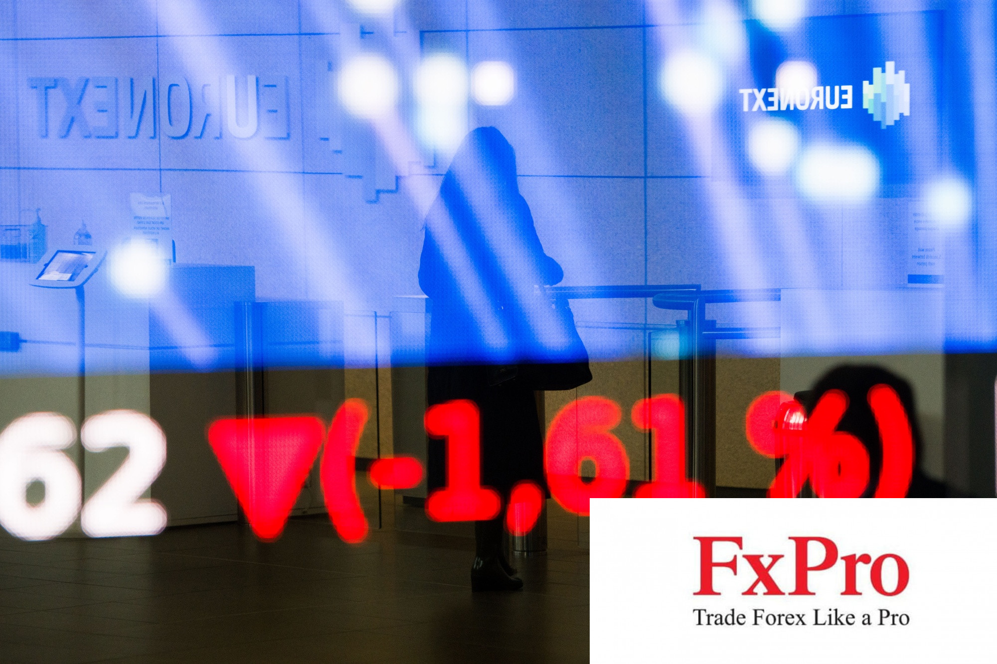 Cổ phiếu châu Âu sụt giảm khi các trader chờ đợi dữ liệu kinh tế từ Mỹ và động thái của ECB