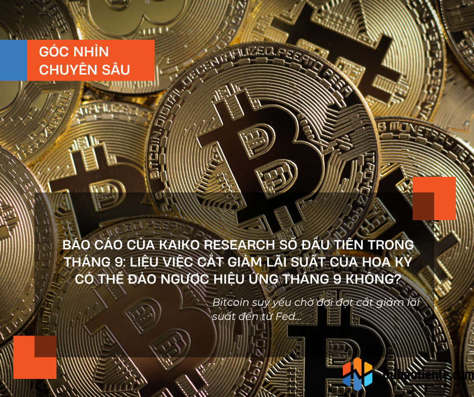 Báo cáo của Kaiko Research số đầu tiên trong tháng 9: Liệu việc cắt giảm lãi suất của Hoa Kỳ có thể đảo ngược hiệu ứng tháng 9 không?