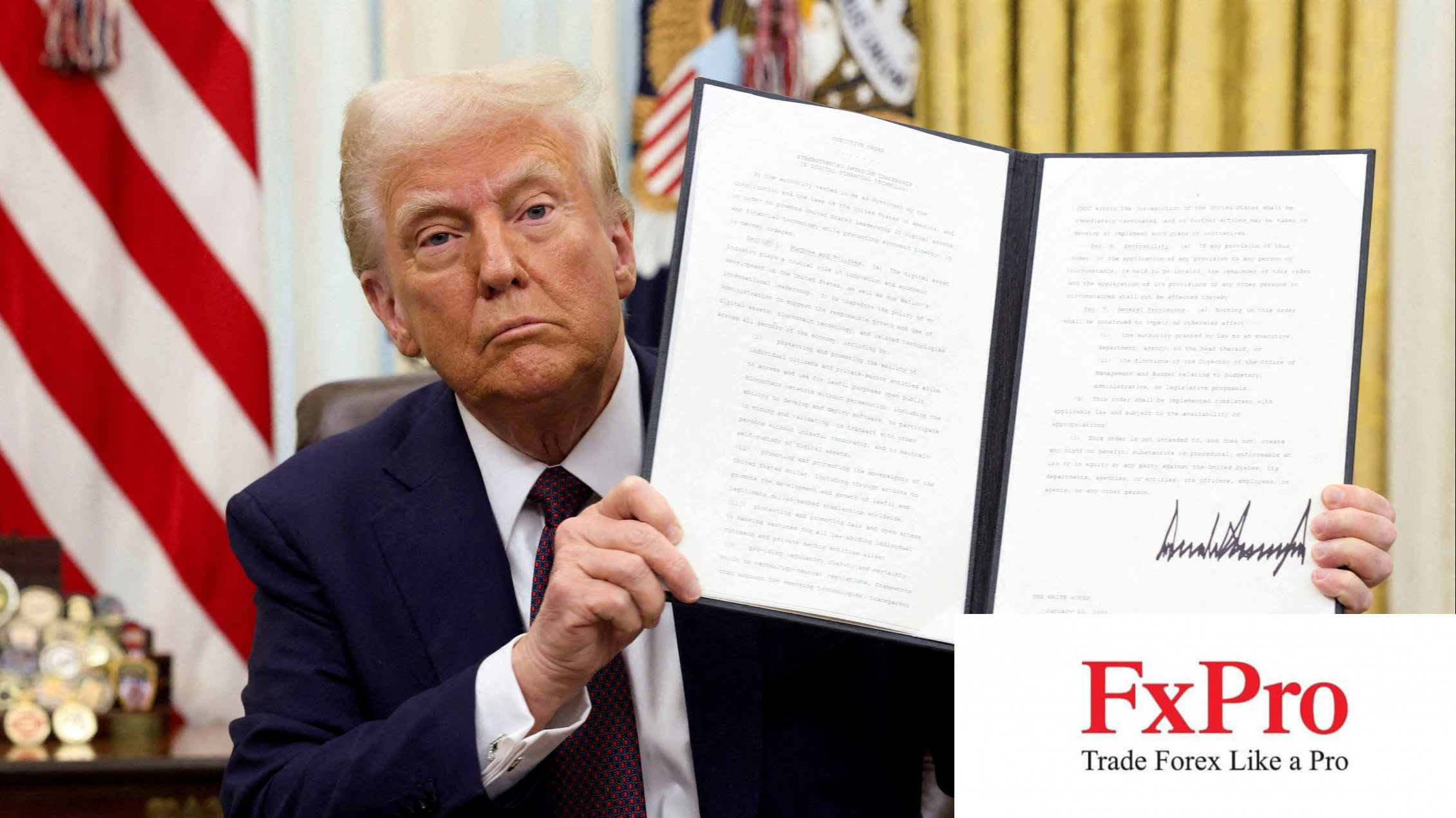 Thị trường tiền điện tử bùng nổ sau khi Tổng thống Trump chính thức công bố 5 đồng tiền số vào danh sách dự trữ chiến lược Thị trường tiền điện tử bùng nổ sau khi Tổng thống Trump chính thức công bố 5 đồng tiền số vào danh sách dự trữ chiến lược