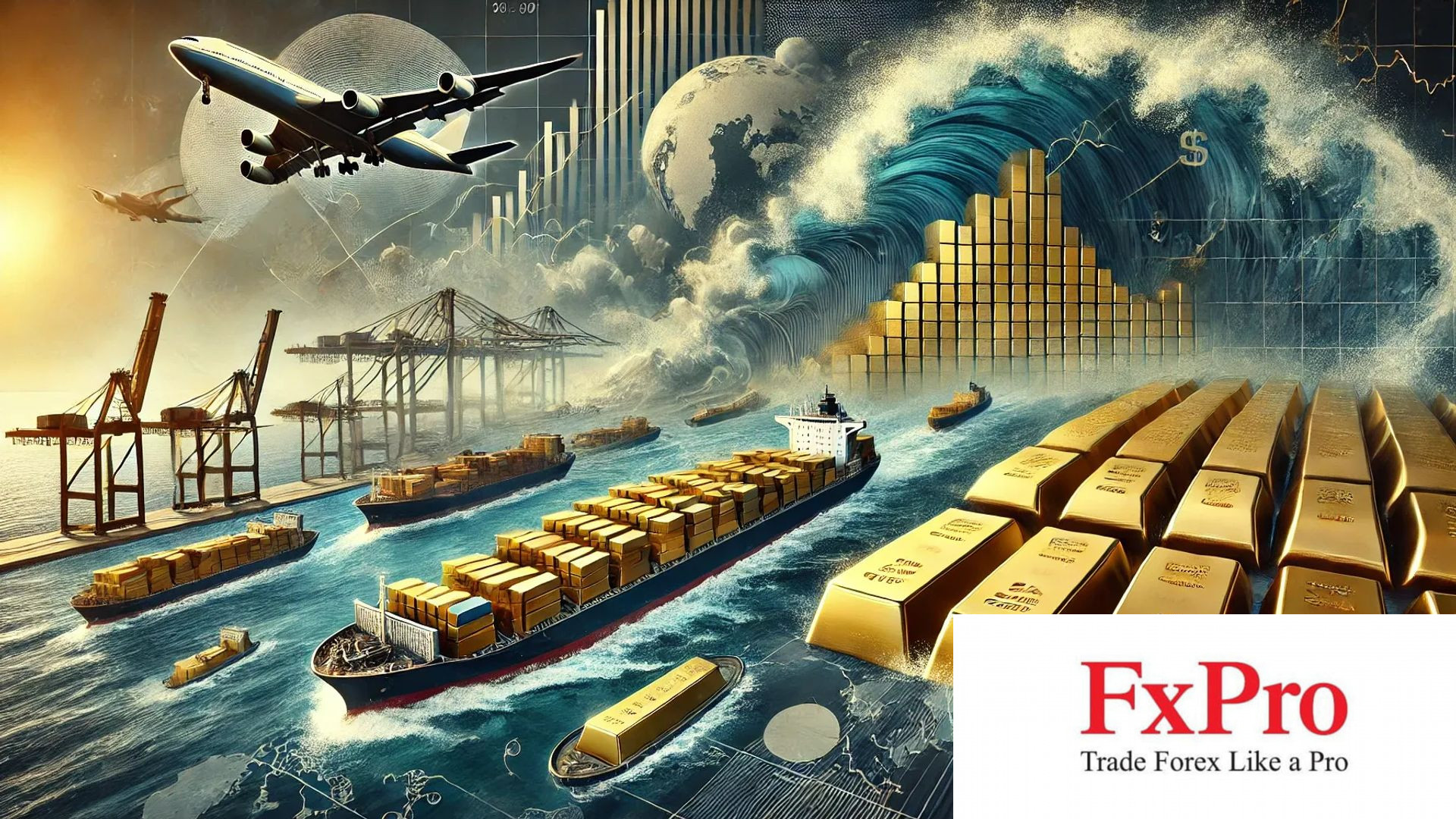 Vì sao hàng ngàn tấn vàng đang vượt Đại Tây Dương từ London đến New York?
